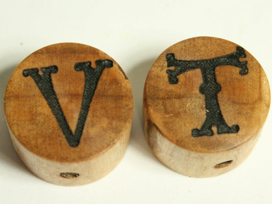 Set of Two Laser Etched Guitar Knobs: Spalted Maple (7/8 dia x 5/8 height)